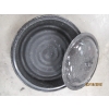 Image 3 : 3 ENAMEL LIDS & AN ENAMEL POT INSERT