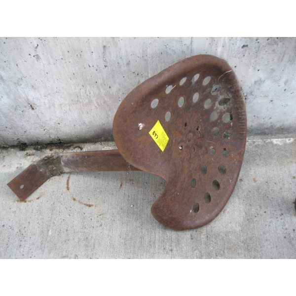 METAL TRACTOR SEAT