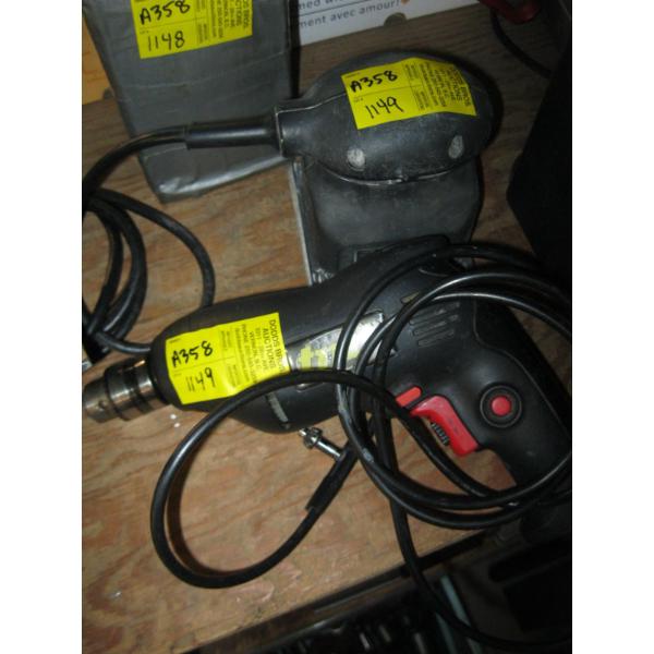 DRILL & PALM SANDER