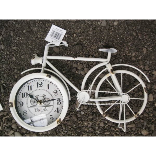 2 NEW IN BOX BICYCLE CLOCKS