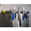 Image 1 : MAGNETIC KNIFE RACK W/ASST. KNIVES