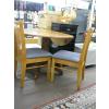 Image 2 : SM. DROPLEAF TABLE & 2 CHAIRS