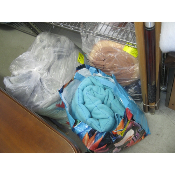 MISC. WEIGHTED BLANKET, TOWELS, BEDDING, ETC.