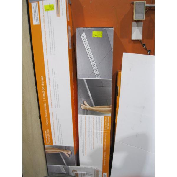 SCHLUTER-KERDI-LINE LINE CHANNEL BODY - 110 CM CENTER DRAIN