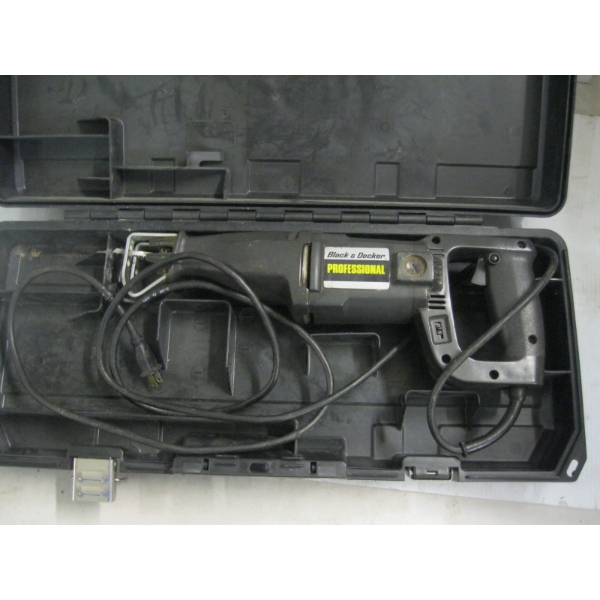 BLACK & DECKER PROFESSIONAL SAWZALL IN DEWALT BOX