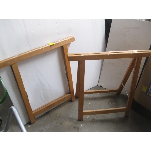 PAIR OF SAWHORSES