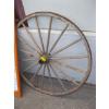 Image 1 : WOODEN WAGON WHEEL