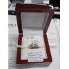 Image 2 : LADIES 14-18KT DIAMOND RING SET, .52CT DIAMOND W/A $3760, SZ 7
