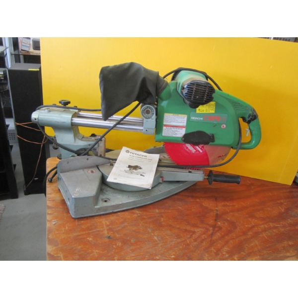 HITACHI SLIDING COMPOUND MITER SAW