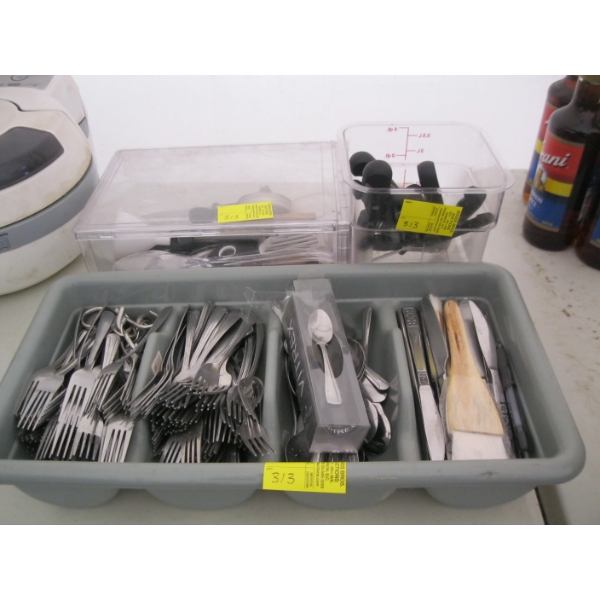 ASST. CUTLERY, STEAK KNIVES, ETC.