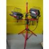 Image 3 : DUAL HEAD SPOTLIGHT W/TRIPOD STAND