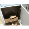 Image 2 : SINGLE DOOR GLASS & WOOD BASED CABINET UNIT
