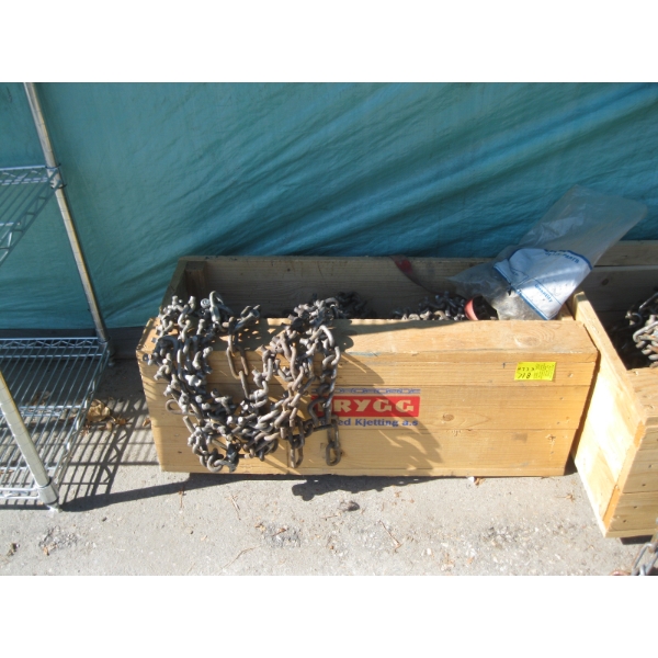 SMALLER SET OF TRACTOR CHAINS