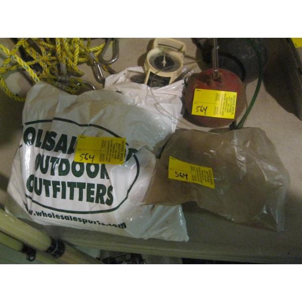 ASST. LURES, DOWNRIGGER BALLS, ETC.