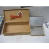 Image 5 : PUZZLE, WOODEN BOX, BLACK CAT, SMOKE CASE & 2 BAMBOO BOWLS