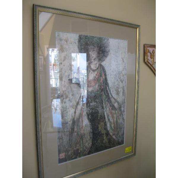 LG. FRAMED PRINT