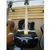 Image 1 : NEW MADERA BLACK FACE ACOUSTIC GUITAR
