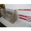 Image 3 : 3 RED HANDLED FRY BASKETS - NEW
