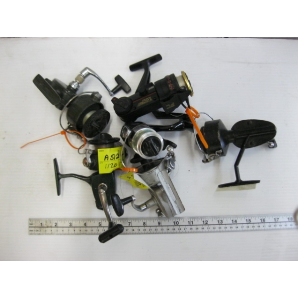 6 SPINNING REELS