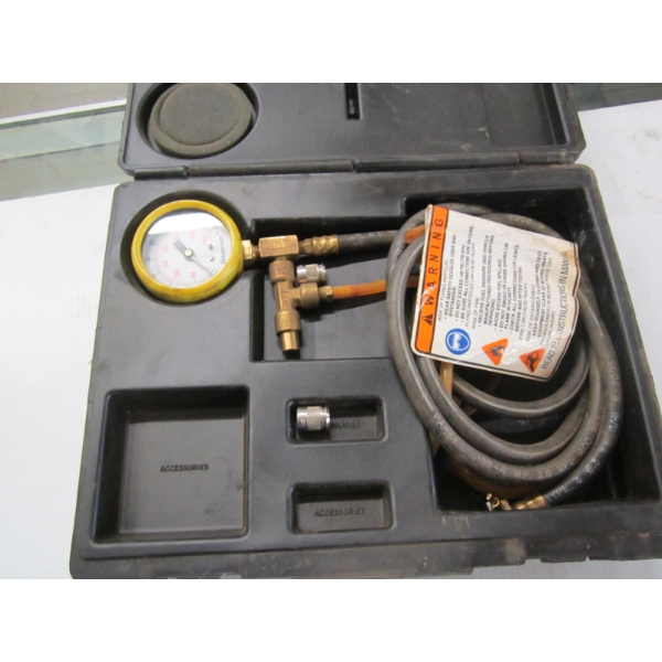 SNAP ON FUEL INJECTION PRESSURE GAUGE SET