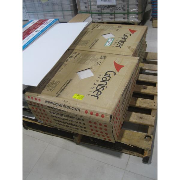 14 BOXES OF 24"X24" TILE