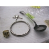 Image 5 : COLLECTION OF MISC. ITEMS - BRACELETS, RING, SPOON, ETC.