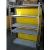 Image 2 : METAL & WOOD SHELF UNIT