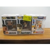 Image 1 : 3 POP BOBBLE HEADS