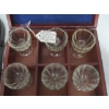 Image 4 : CASED BOX W/6 GLASS EGG CUPS & GLASS SERVING TRAY