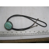 Image 1 : NAVAJO BOLO SILVER W/TURQUOISE STONE TIE