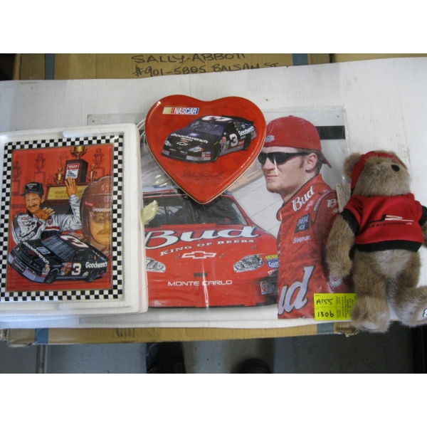 COLLECTABLE NASCAR DALE EARNHARDT & DALE JR. ITEMS