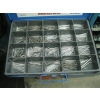 Image 2 : 6 DRAWER SLIDE OUT BOX STORAGE UNIT W/ASST. CONTENTS