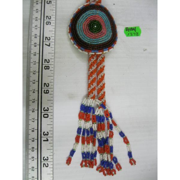 BEADED NAVAJO BOLO TIE