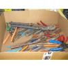 Image 1 : LG. BOX OF ASST. PLIERS, ETC.
