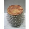 Image 3 : LG. HOBNAIL POTTERY VASE