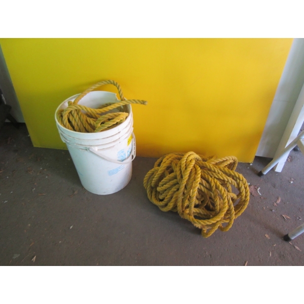 BUCKET OF ROPE