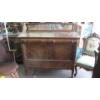 Image 1 : 3 DRAWER 2 DOOR OAK MIRROR BACK SIDEBOARD