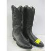 Image 1 : PAIR OF BLACK COWBOY BOOTS, SZ 11