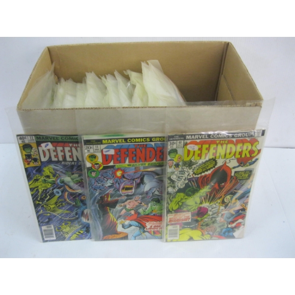 MARVEL COMICS - THE DEFENDERS - SOME SLEEVES HAVE MULTIPLE COMICS IN THEM