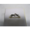 Image 3 : LADIES 10KT WHITE GOLD RING W/DIAMONDS, 1.7G, SZ 6 1/4