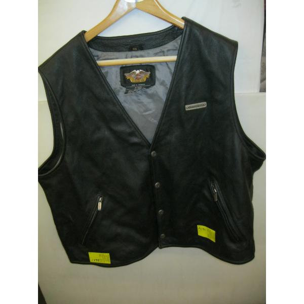 HARLEY DAVIDSON VEST, SZ XXL