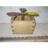 Image 1 : WOOD & METAL BUTTER PRESS MOLD
