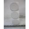 Image 3 : 3 WEST GERMAN WHITE OPART VASES