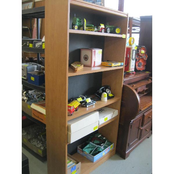 LIGHT COLORED BOOKSHELF