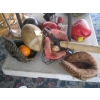 Image 2 : MISC. BOXING GLOVES, SPEED BAG, FOOTBALL, ETC.
