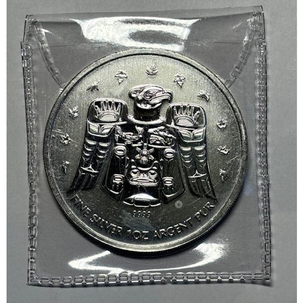 2009  1 OZ. .999 2010 OLYMPIC COIN (TAX EXEMPT)