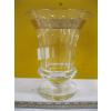 Image 1 : MOSERS LG. 24KT GOLD RIM CRYSTAL VASE