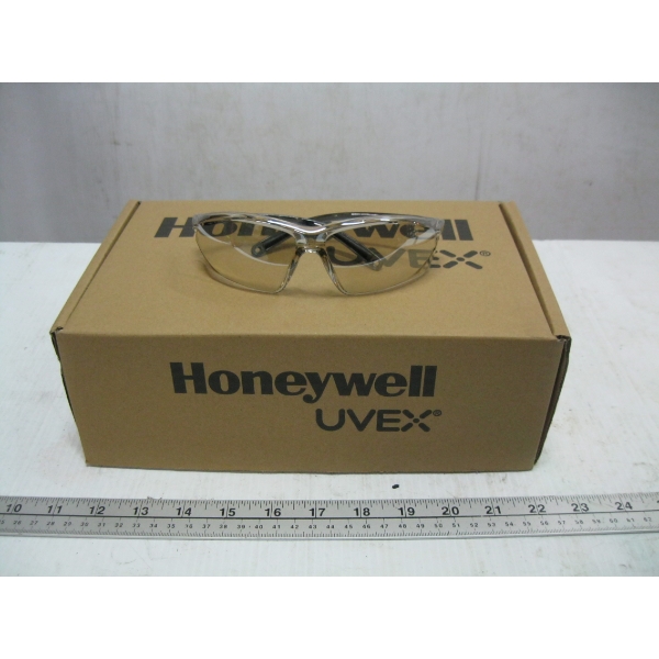 10 PAIR OF UVEX SAFETY GLASSES