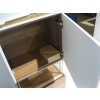 Image 2 : SINGLE DOOR GLASS & WOOD BASED CABINET UNIT