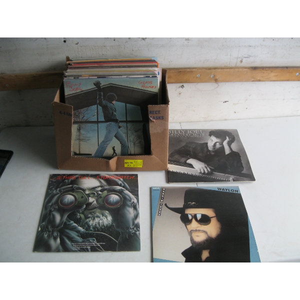 BOX OF MISC. RECORDS
